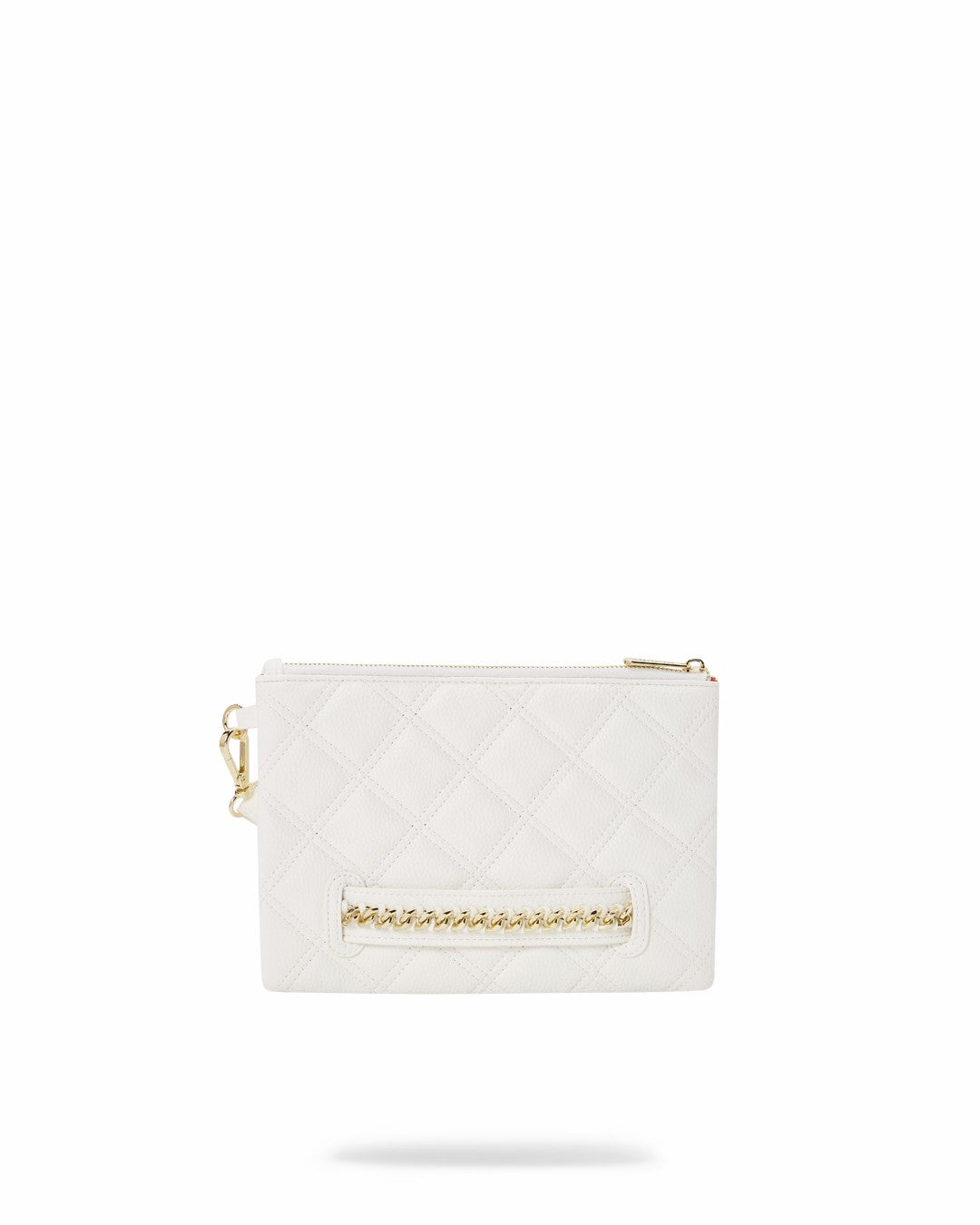 Sprayground - RIVIERA LE BLANC GOLD CHAIN SHARK CROSSOVER CLUTCH