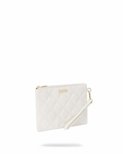 Sprayground - RIVIERA LE BLANC GOLD CHAIN SHARK CROSSOVER CLUTCH