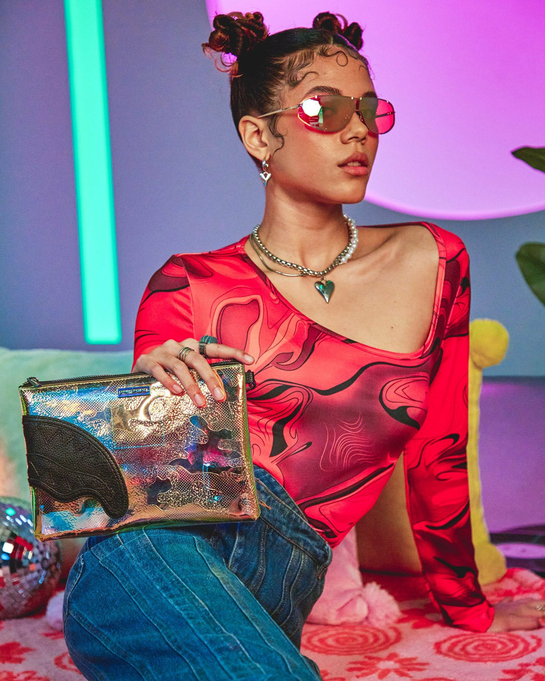 Sprayground - MAGIC CITY CROSSOVER CLUTCH