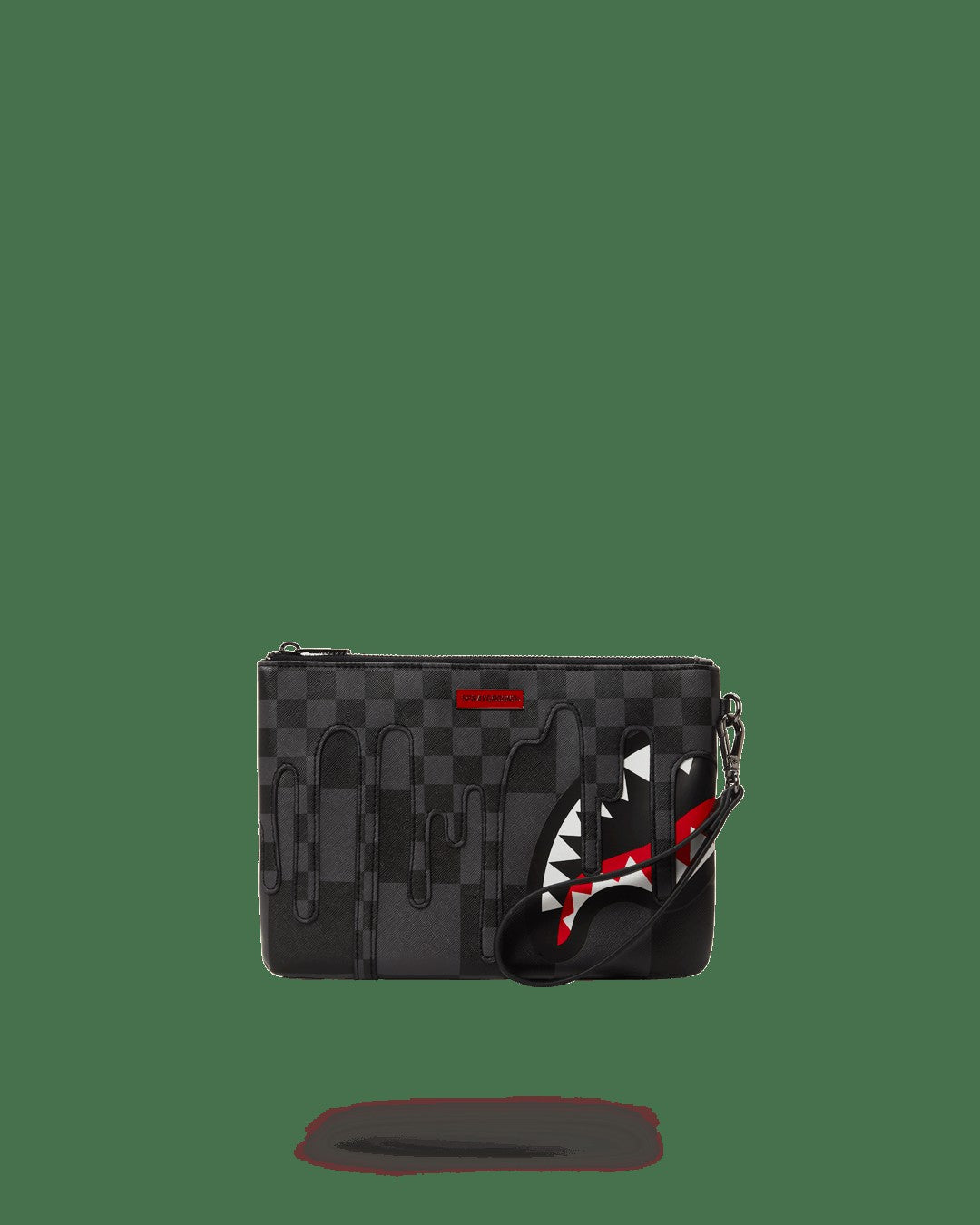 Sprayground - XTC GREY SHARKS IN PARIS CROSSOVER CLUTCH