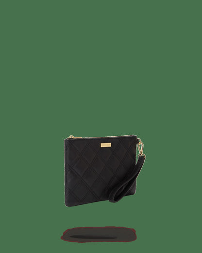 Sprayground - NOIR QUILT GOLD CHAIN SHARK CROSSOVER CLUTCH