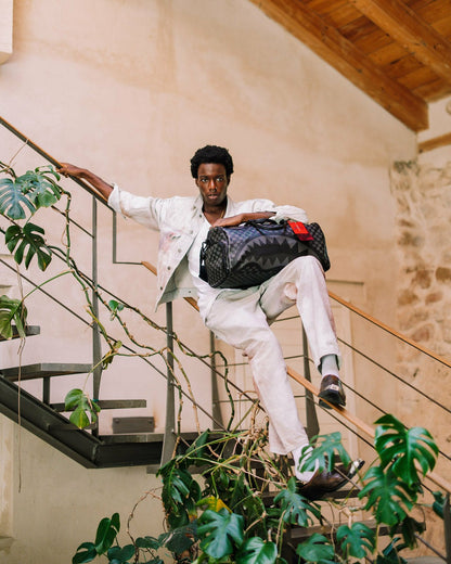 Sprayground - HANGOVER DRIP CHECK DUFFLE