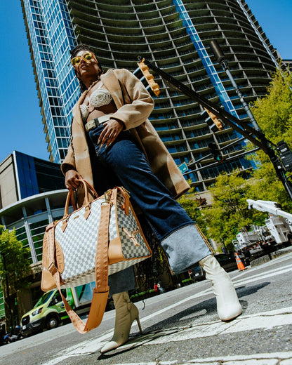 Sprayground - HENNY LATTE PYRAMID DUFFLE
