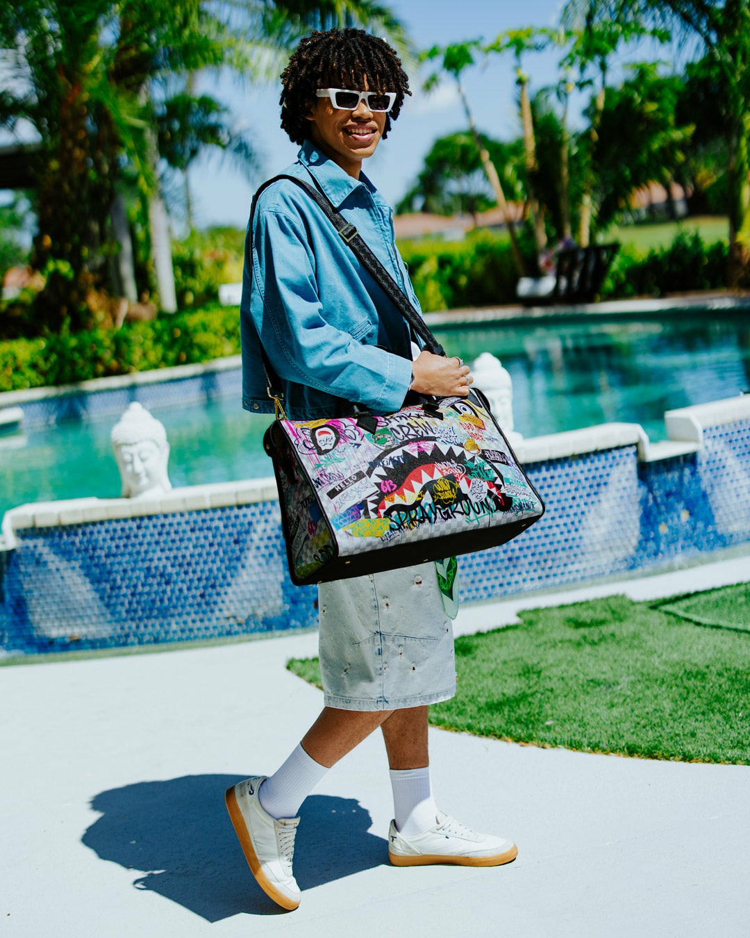 Sprayground - CREATE ANOTHER DAY PYRAMID DUFFLE