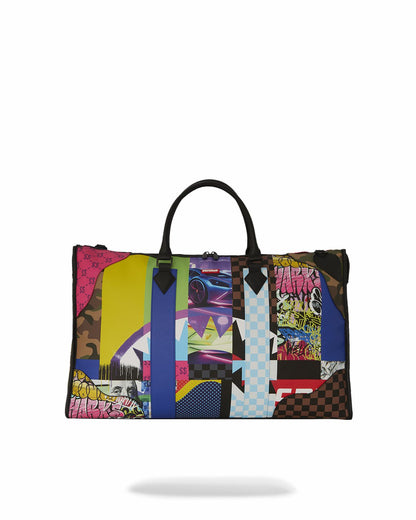 Sprayground - SHARK MASTERPIECES PYRAMID LARGE DUFFLE
