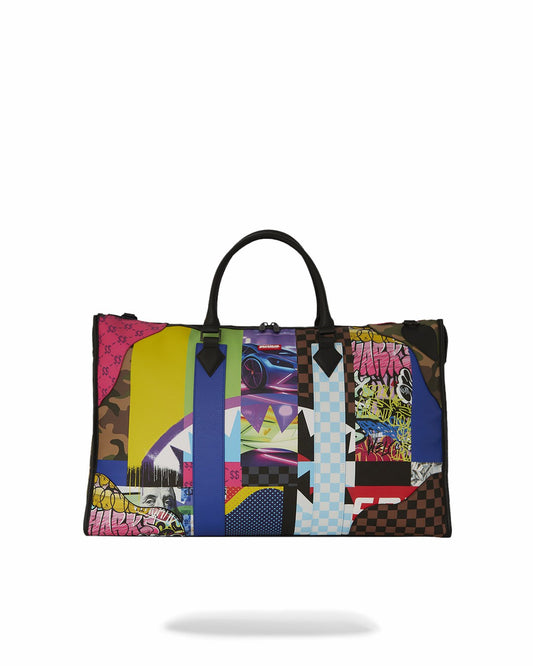 Sprayground - SHARK MASTERPIECES PYRAMID LARGE DUFFLE
