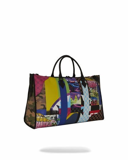 Sprayground - SHARK MASTERPIECES PYRAMID LARGE DUFFLE