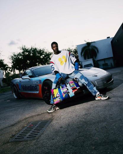 Sprayground - SHARK MASTERPIECES PYRAMID LARGE DUFFLE