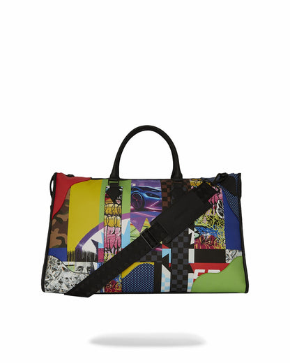 Sprayground - SHARK MASTERPIECES PYRAMID LARGE DUFFLE
