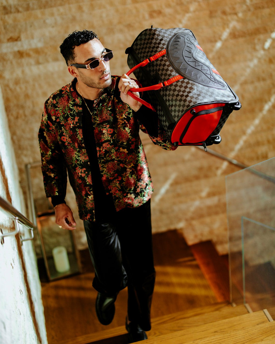 Sprayground - MONACO SHARK CLUB DUFFLE WHEELY