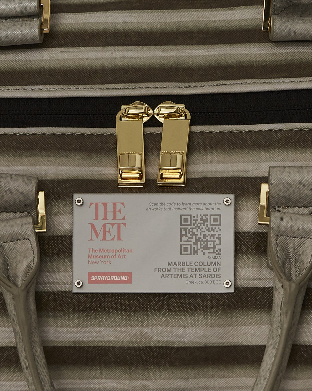 Sprayground - THE MET GREEK TEMPLE OF SARDIS COLUMN DUFFLE