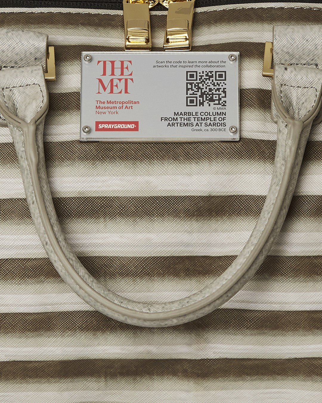 Sprayground - THE MET GREEK TEMPLE OF SARDIS COLUMN DUFFLE