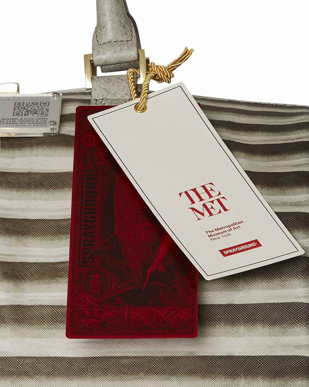 Sprayground - THE MET GREEK TEMPLE OF SARDIS COLUMN DUFFLE