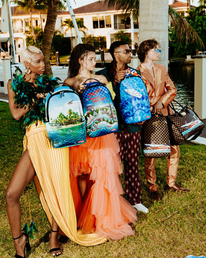 Sprayground - THE 305 SPEEDBOAT GETAWAY PYRAMID DUFFLE