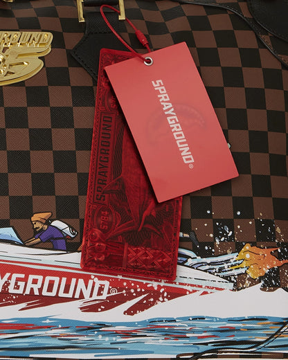 Sprayground - THE 305 SPEEDBOAT GETAWAY PYRAMID DUFFLE