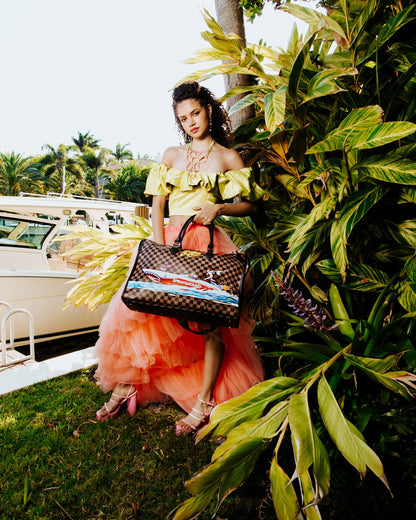 Sprayground - THE 305 SPEEDBOAT GETAWAY PYRAMID DUFFLE