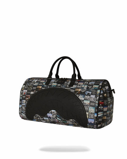 Sprayground - PORSCHE AHEAD COLLAB DUFFLE - LIMITED EDITION