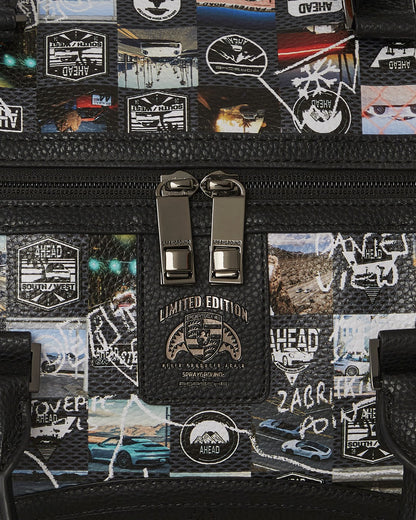 Sprayground - PORSCHE AHEAD COLLAB DUFFLE - LIMITED EDITION