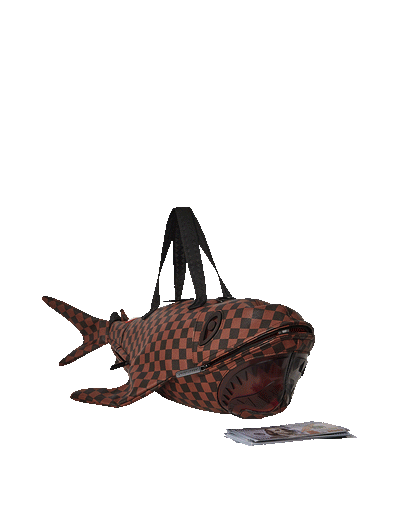 Sprayground - SHARKS IN PARIS CLEAR FOR TAKEOFF SHARK MEDIUM DUFFLE