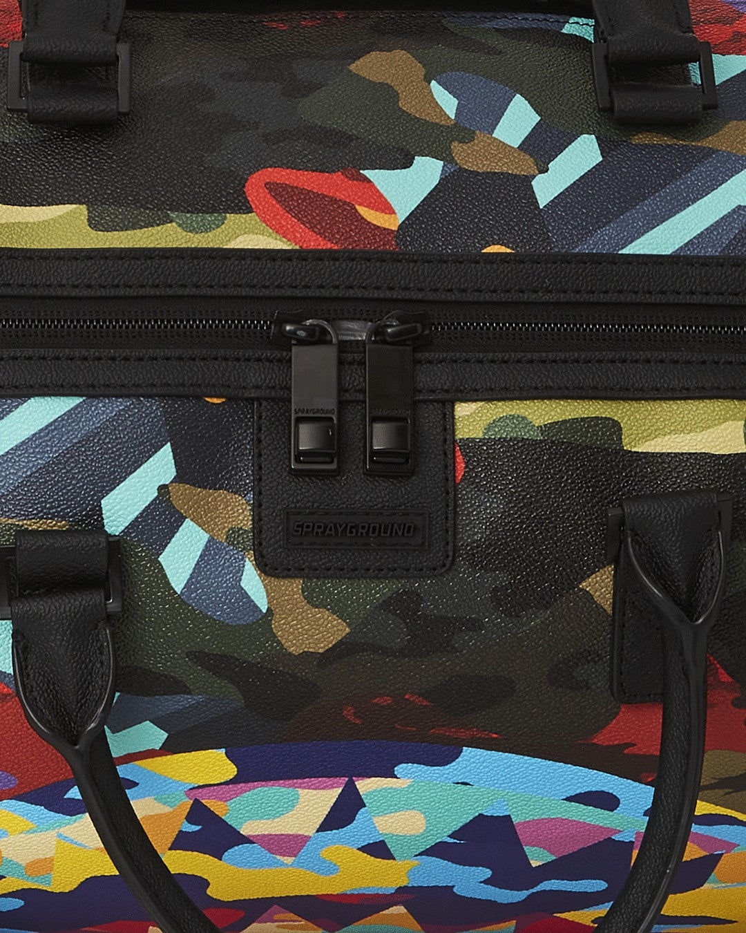 Sprayground - SLICED AND DICED CAMO DUFFLE