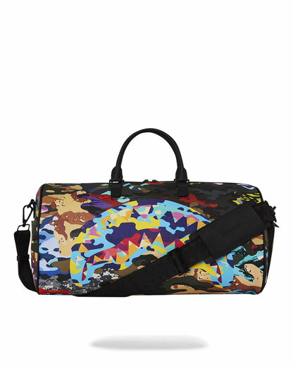 Sprayground - SLICED AND DICED CAMO DUFFLE
