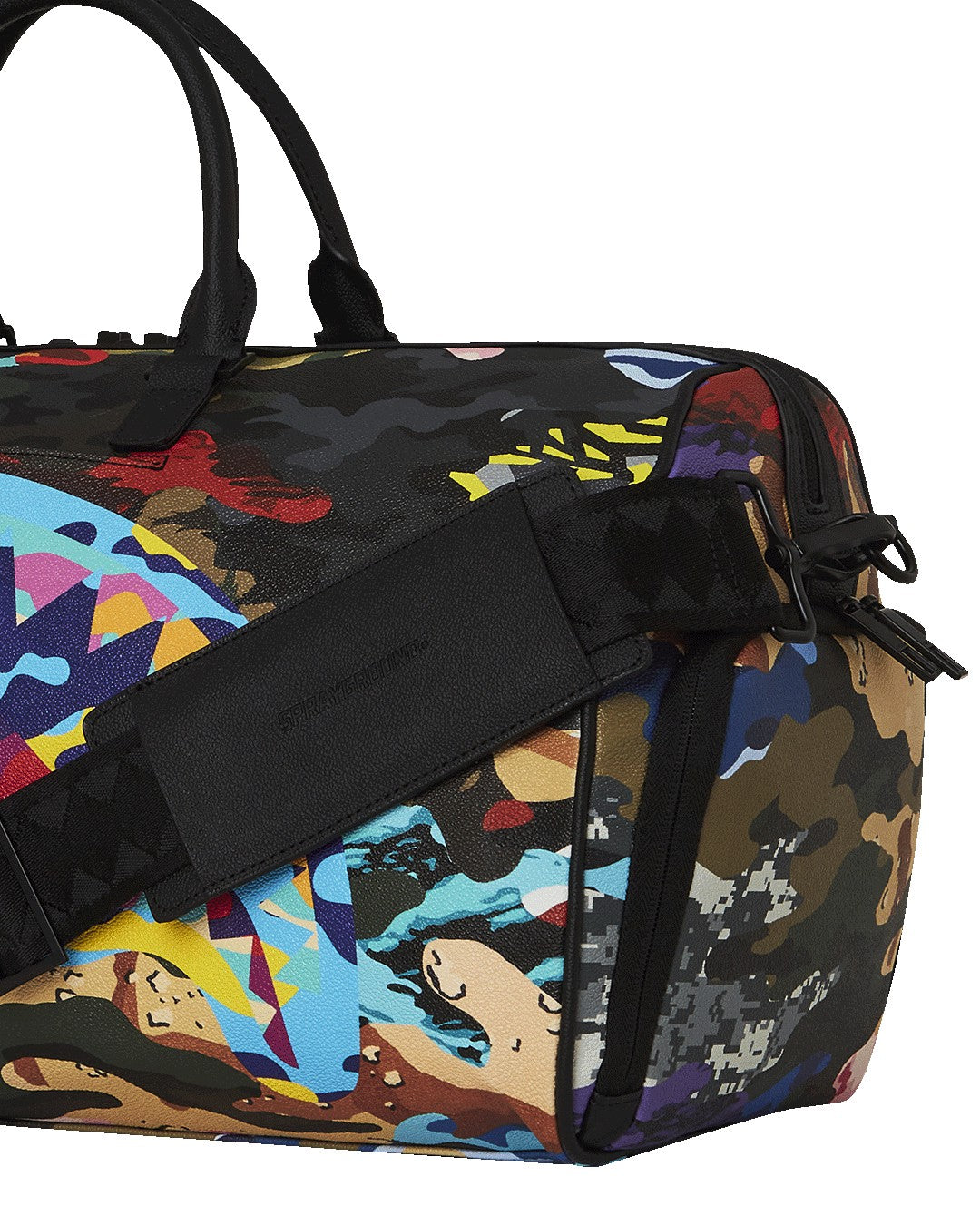Sprayground - SLICED AND DICED CAMO DUFFLE