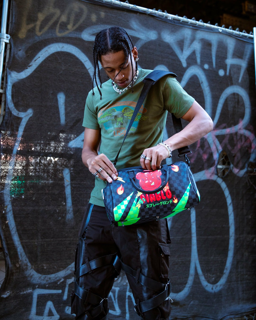 Sprayground - WTF DIABLO MINI DUFFLE