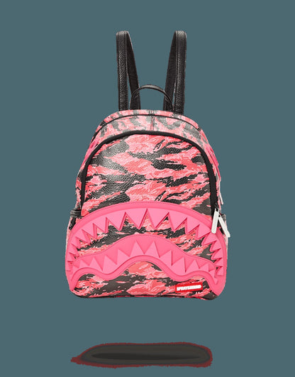 Sprayground - PINK TIGER CAMO SHARKMOUTH SAVAGE BACKPACK