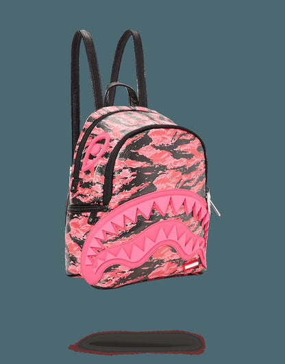 Sprayground - PINK TIGER CAMO SHARKMOUTH SAVAGE BACKPACK