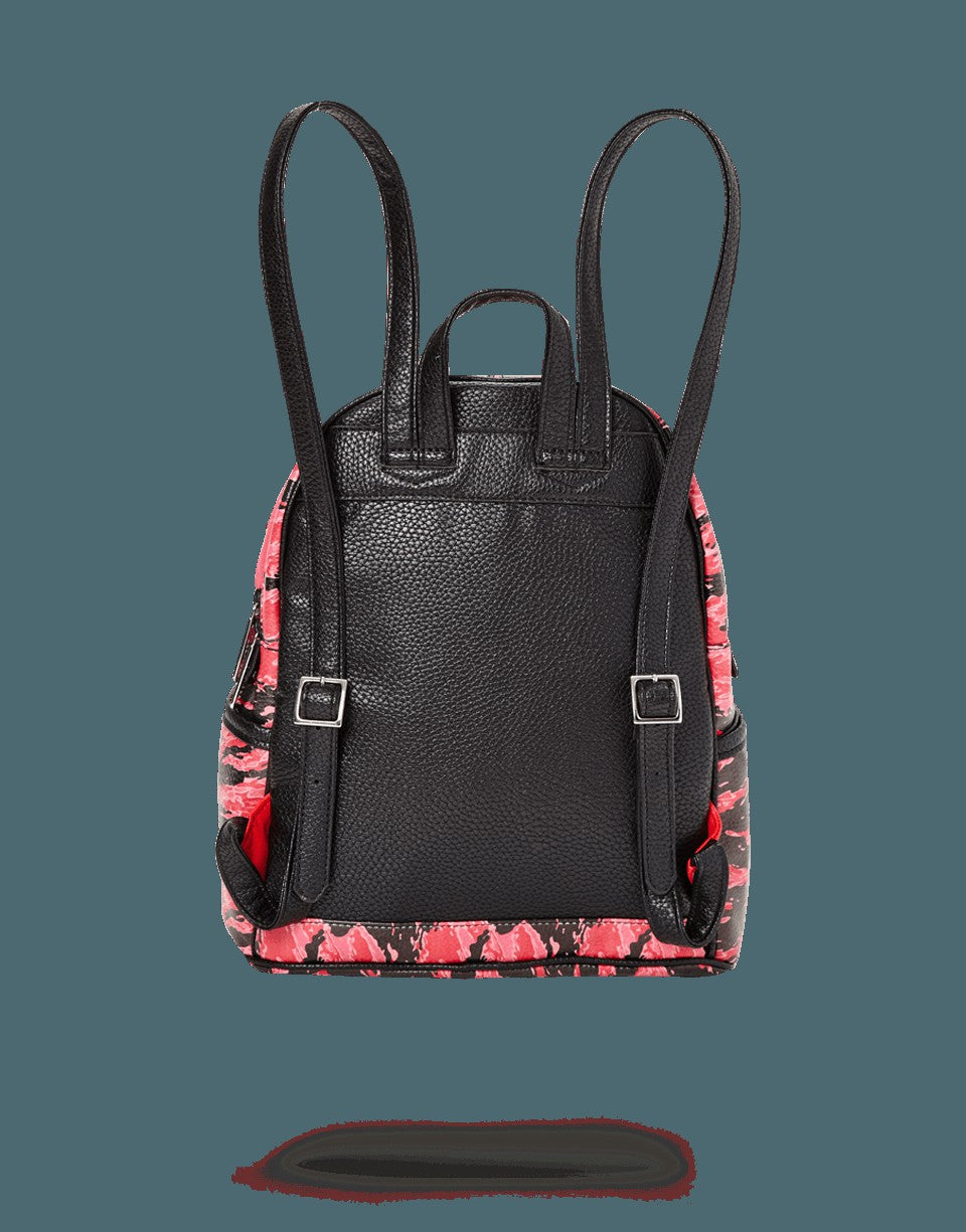 Sprayground - PINK TIGER CAMO SHARKMOUTH SAVAGE BACKPACK