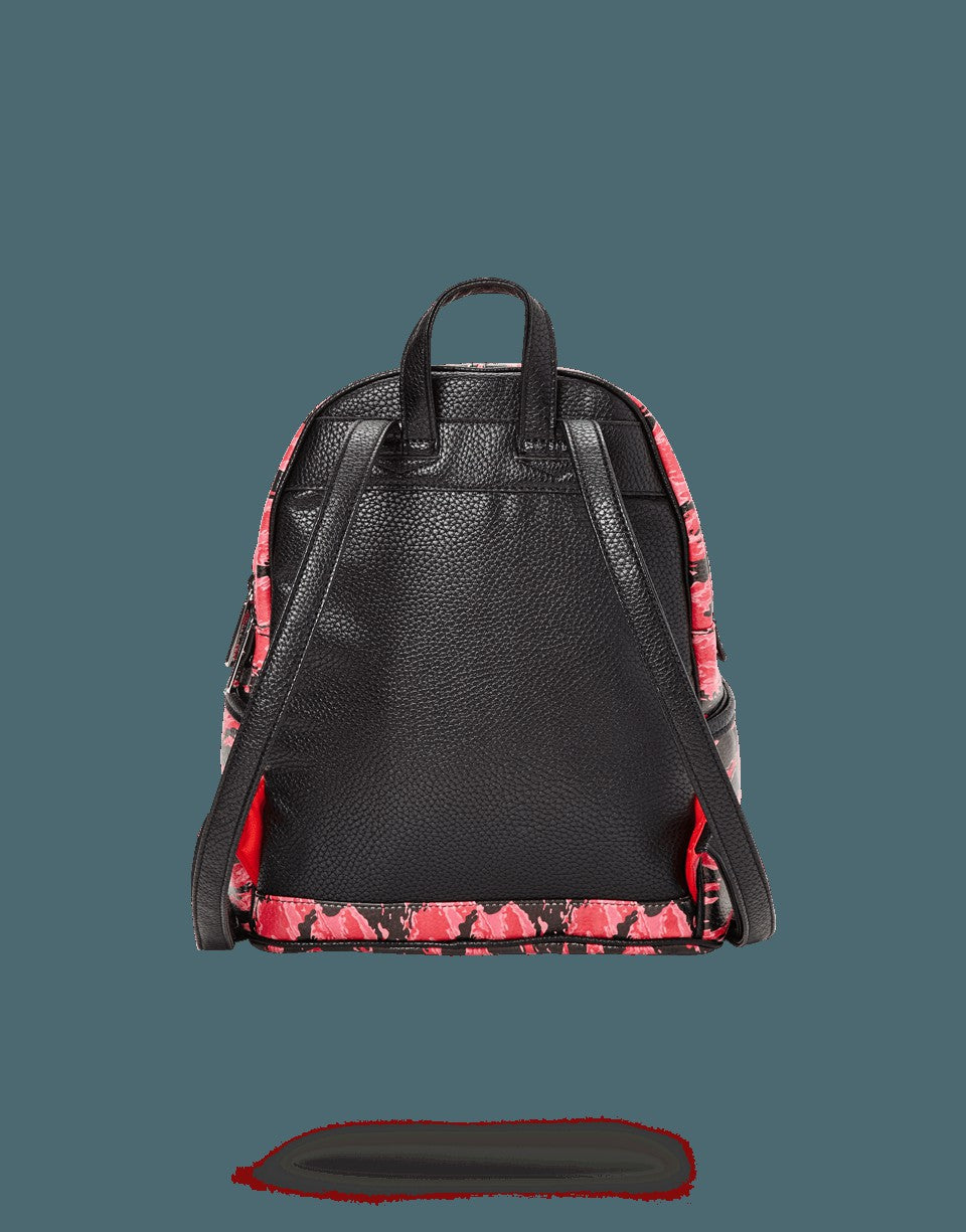 Sprayground - PINK TIGER CAMO SHARKMOUTH SAVAGE BACKPACK