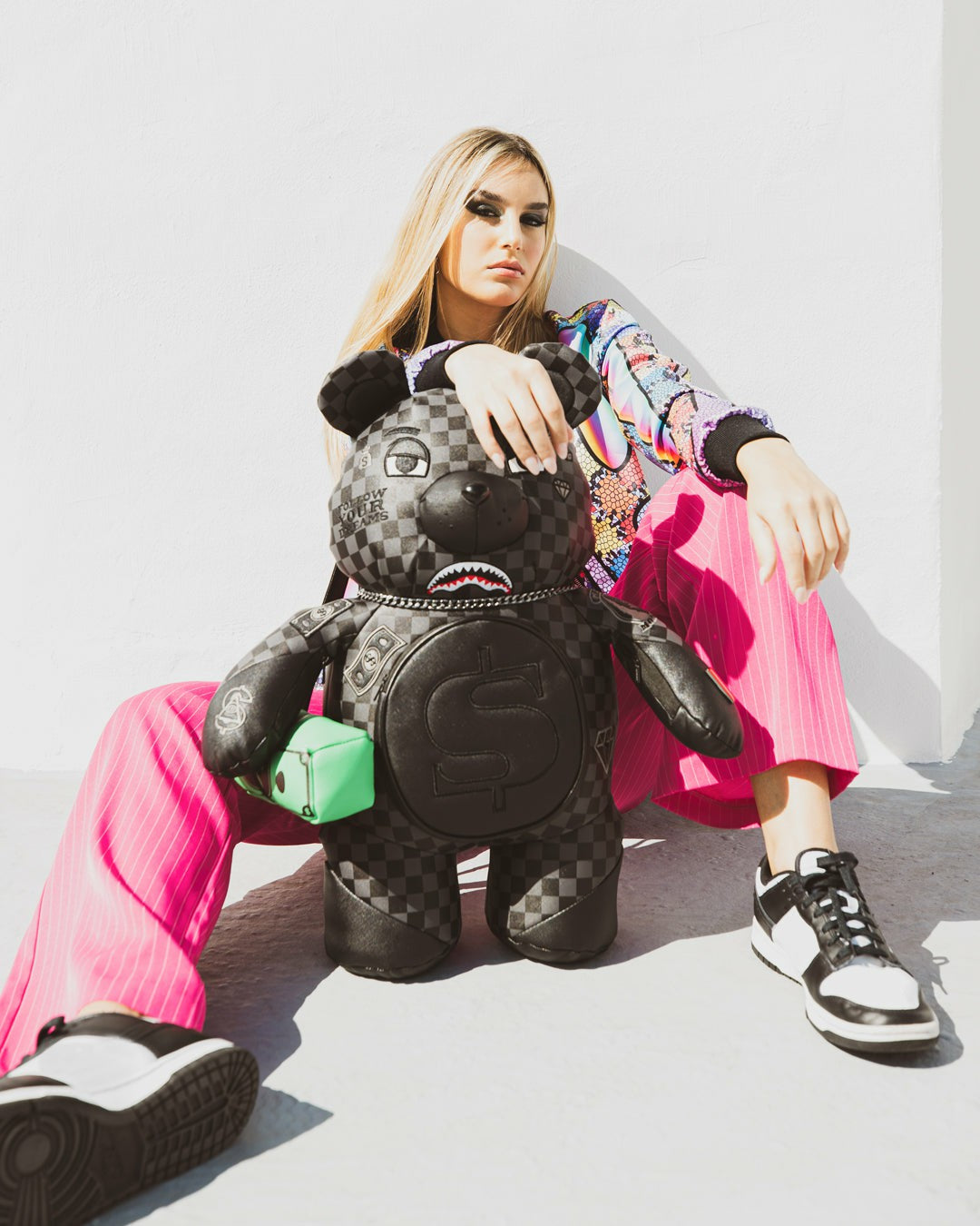 Sprayground - HENNY AIIR TO THE THRONE MONEYBEAR TEDDYBEAR BACKPACK
