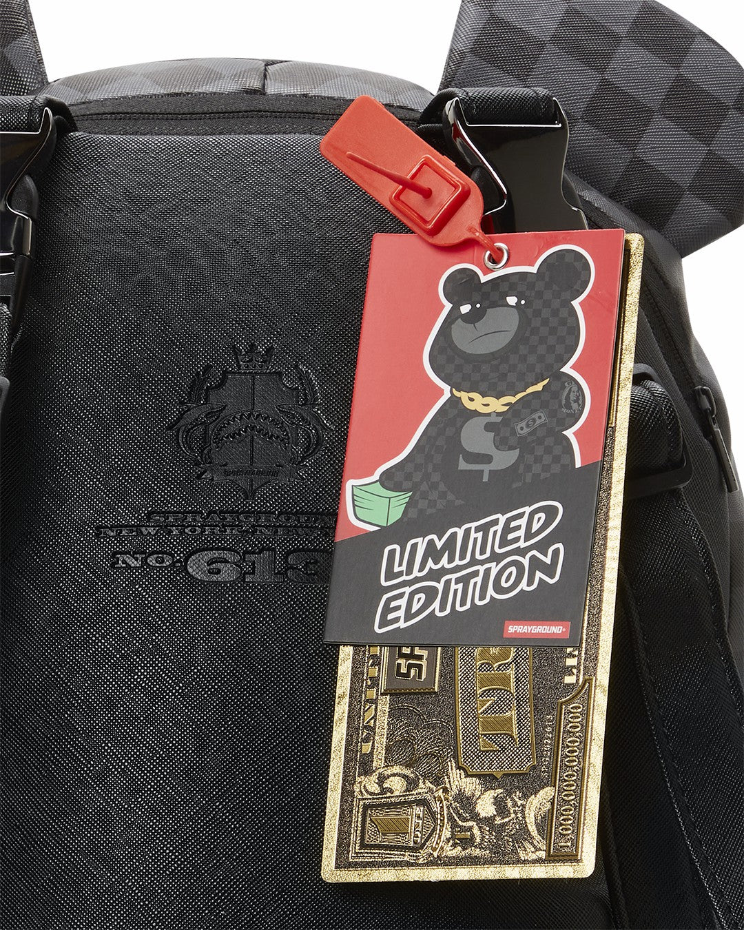 Sprayground - HENNY AIIR TO THE THRONE MONEYBEAR TEDDYBEAR BACKPACK