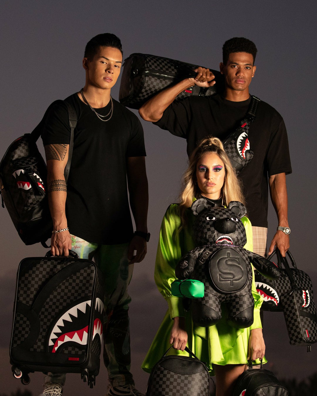 Sprayground - HENNY AIIR TO THE THRONE MONEYBEAR TEDDYBEAR BACKPACK