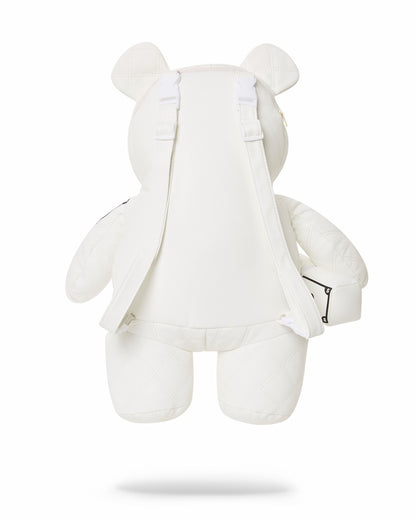 Sprayground - RIVIERA LE BLANC GOLD CHAIN MONEYBEAR TEDDYBEAR BACKPACK
