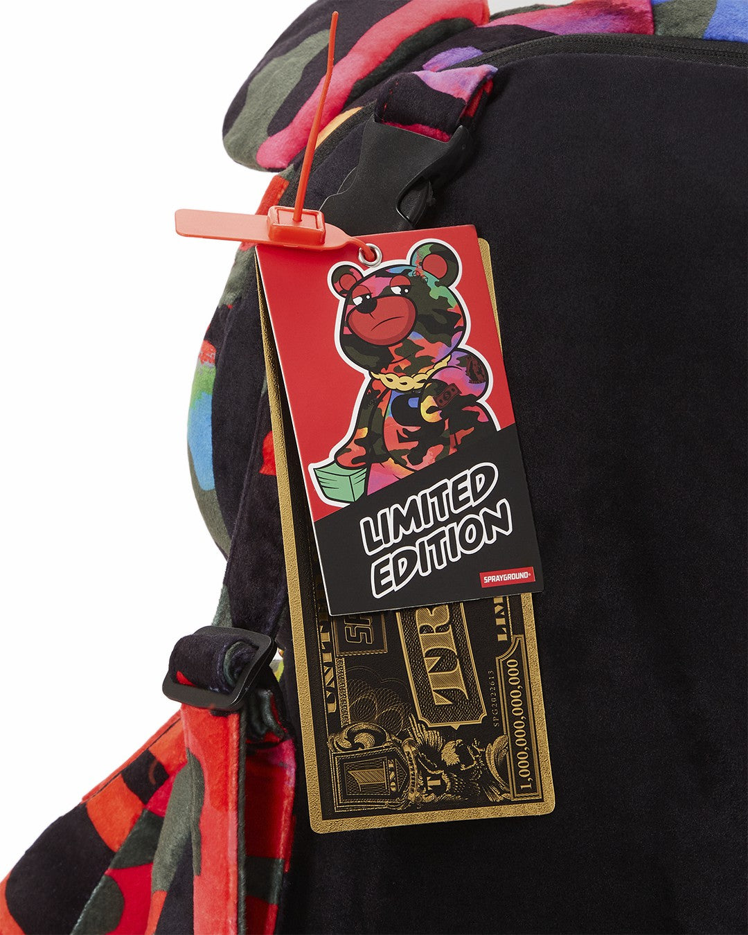 Sprayground - CAMOBURST MONEYBEAR TEDDYBEAR BACKPACK
