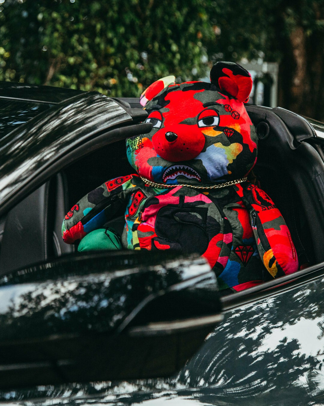 Sprayground - CAMOBURST MONEYBEAR TEDDYBEAR BACKPACK