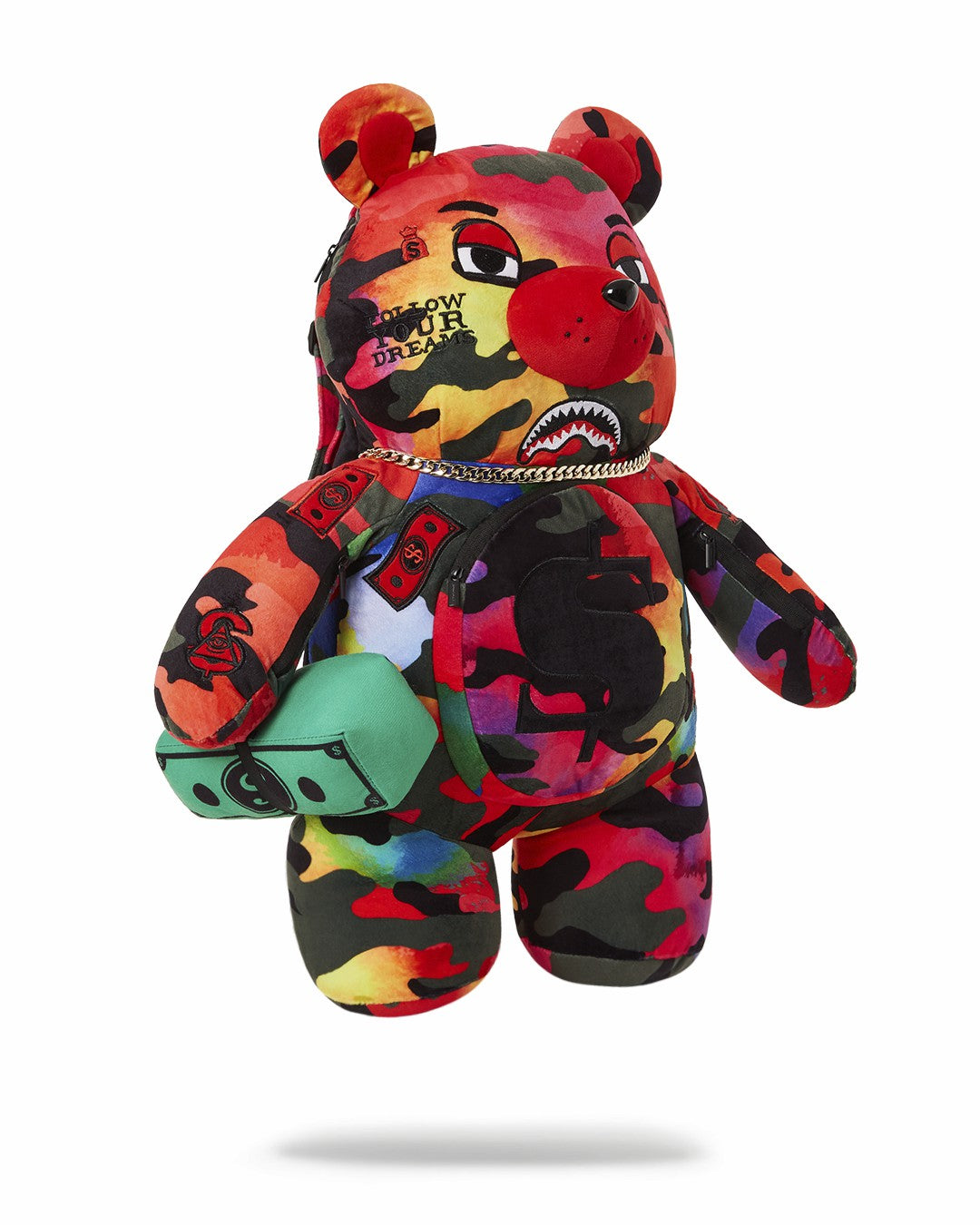 Sprayground - CAMOBURST MONEYBEAR TEDDYBEAR BACKPACK