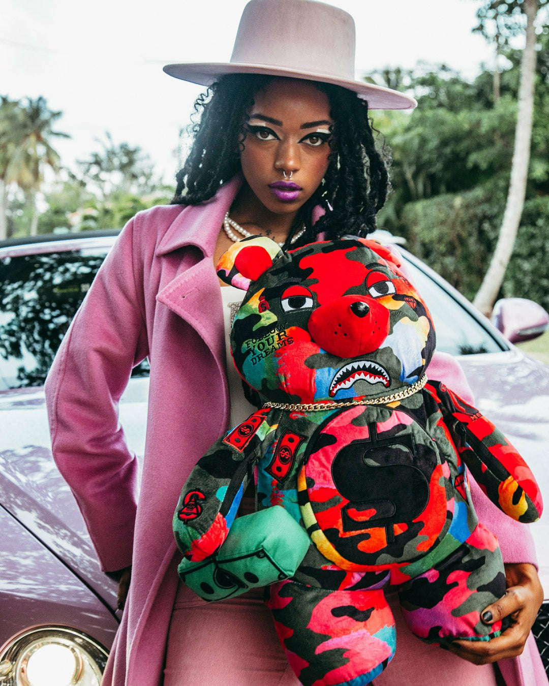 Sprayground - CAMOBURST MONEYBEAR TEDDYBEAR BACKPACK