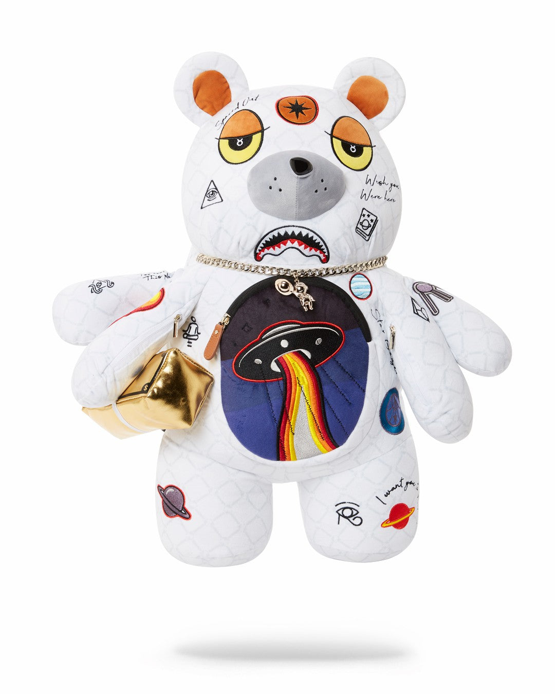 Sprayground - UFO SPACED OUT MONEYBEAR TEDDYBEAR BACKPACK