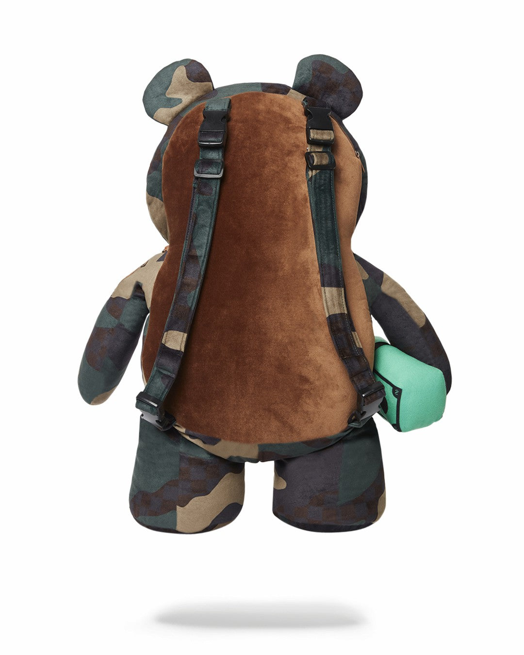 Sprayground - CAMOCHECK MONEYBEAR TEDDYBEAR BACKPACK