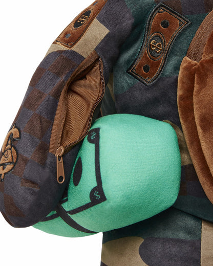 Sprayground - CAMOCHECK MONEYBEAR TEDDYBEAR BACKPACK
