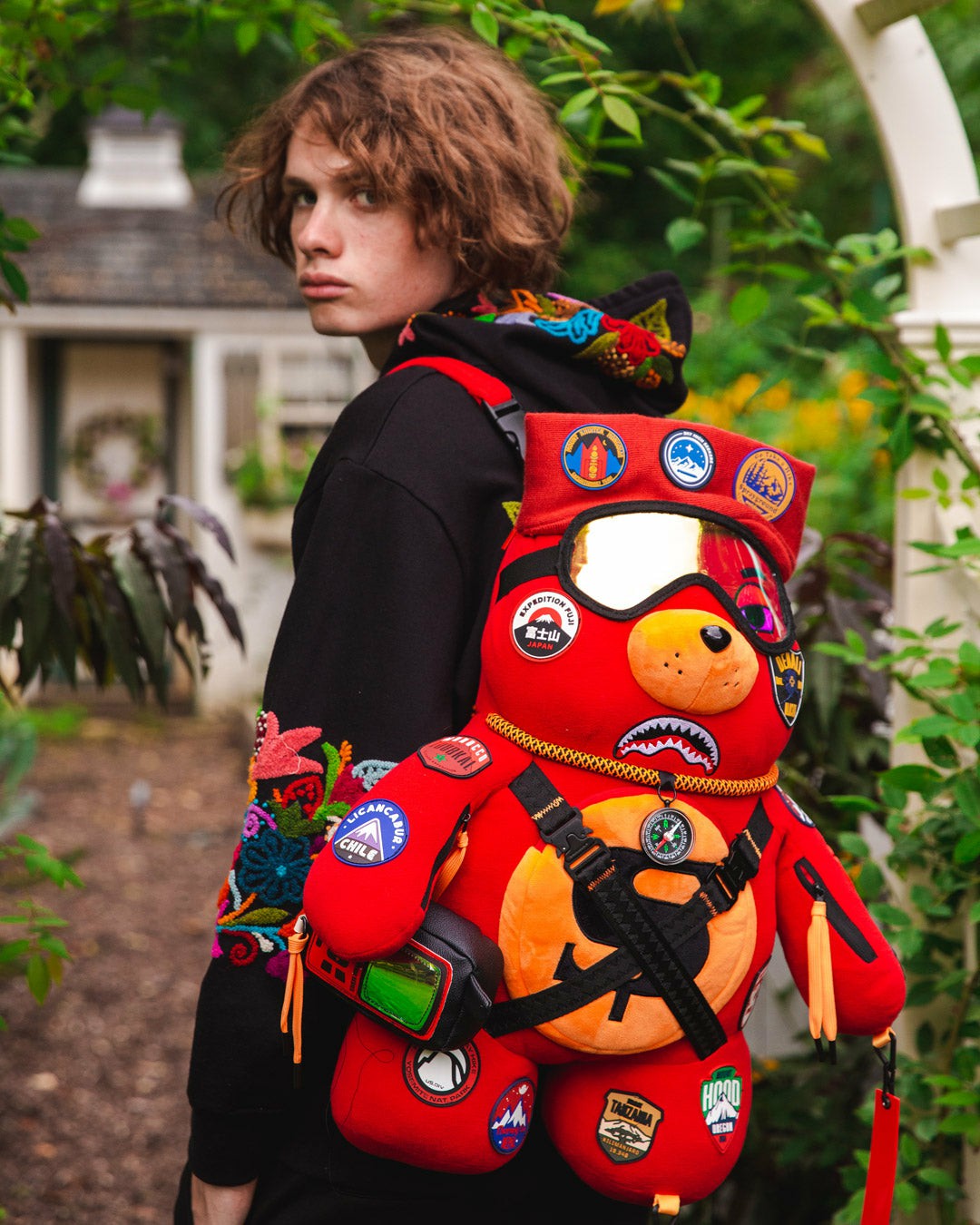 Sprayground - THE GLOBAL EXPEDITION MONEYBEAR TEDDYBEAR BACKPACK