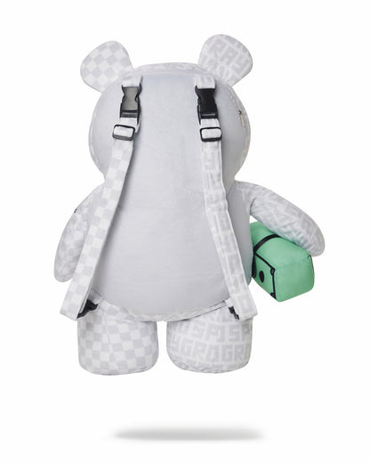Sprayground - SPLIT THE CHECK (PEARL) MONEYBEAR TEDDYBEAR BACKPACK