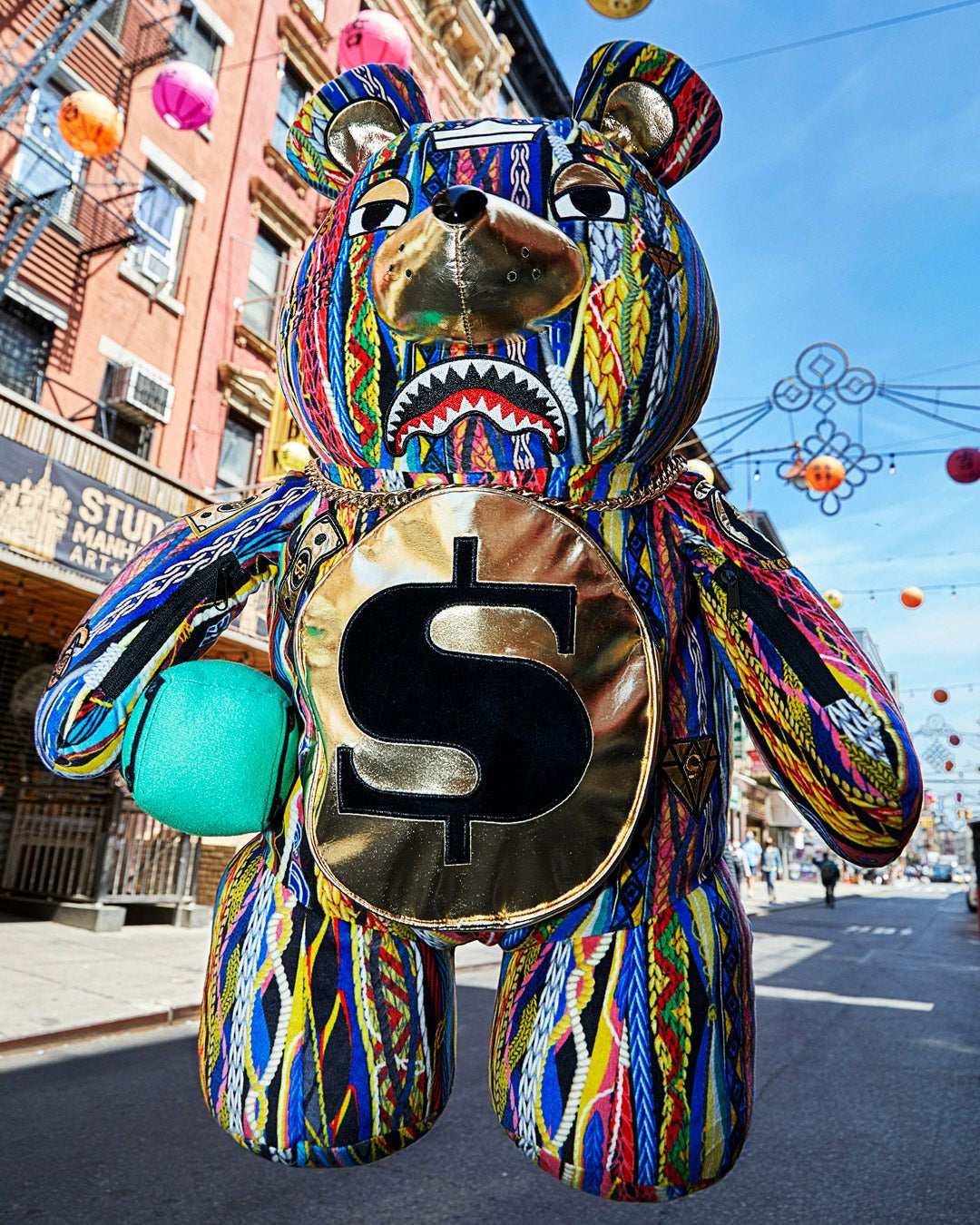 Sprayground - THE GOLDEN AGE MONEYBEAR TEDDYBEAR BACKPACK