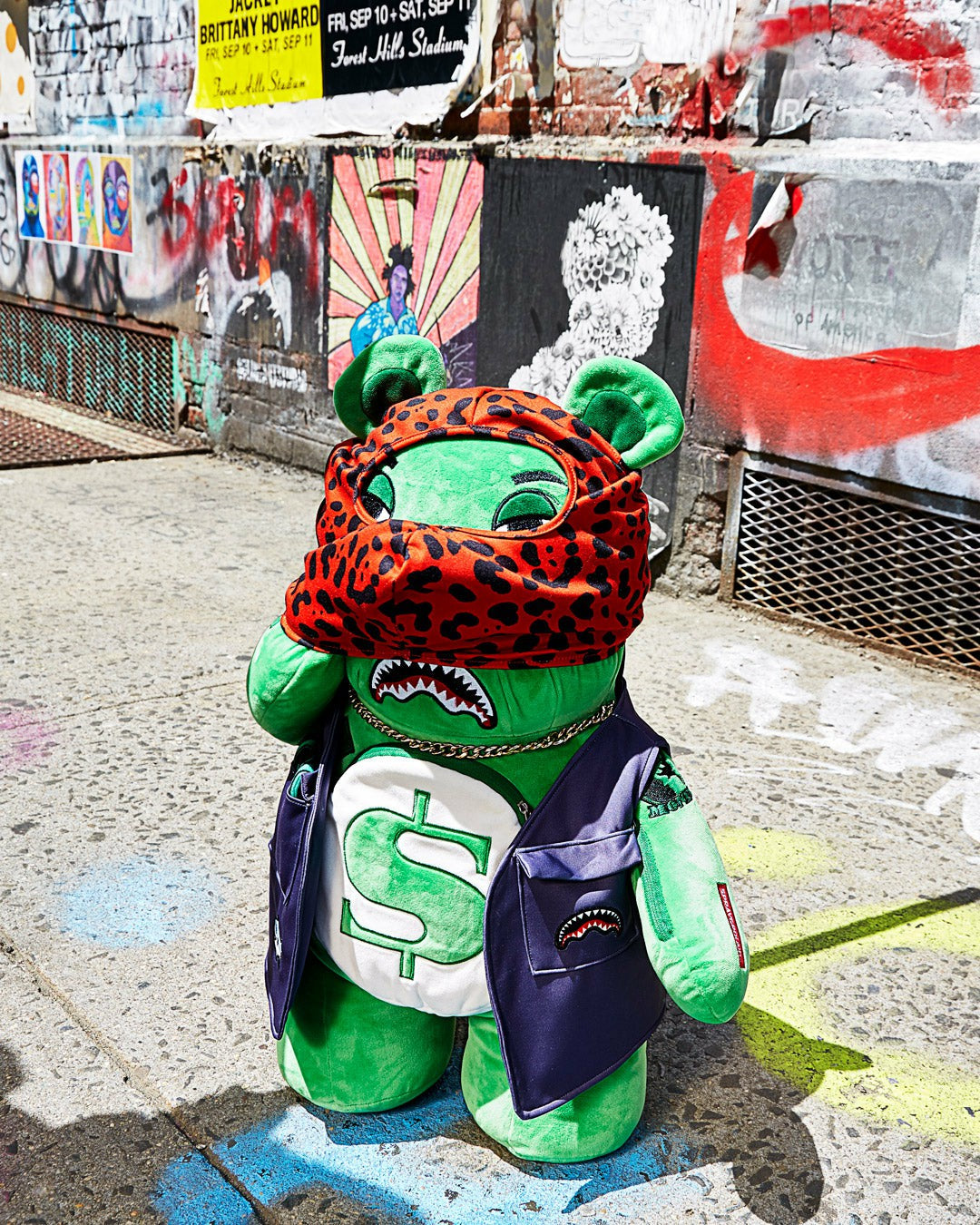 Sprayground - SKI MASK THE BEAR - MONEYBEAR TEDDYBEAR BACKPACK