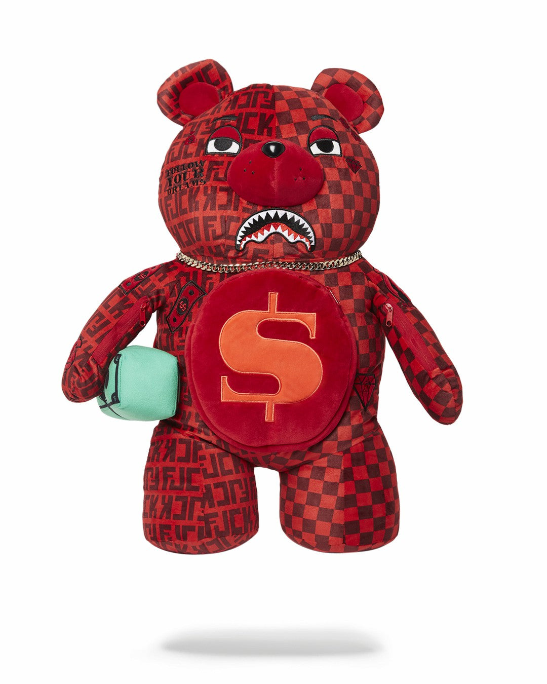 Sprayground - VENI VIDI VICI MONEYBEAR TEDDYBEAR BACKPACK