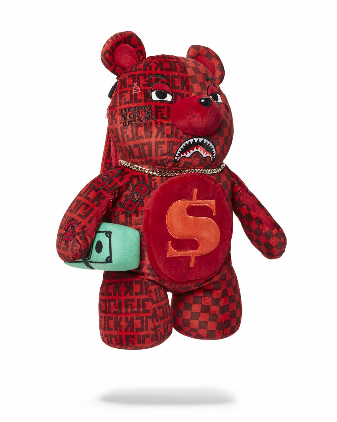 Sprayground - VENI VIDI VICI MONEYBEAR TEDDYBEAR BACKPACK