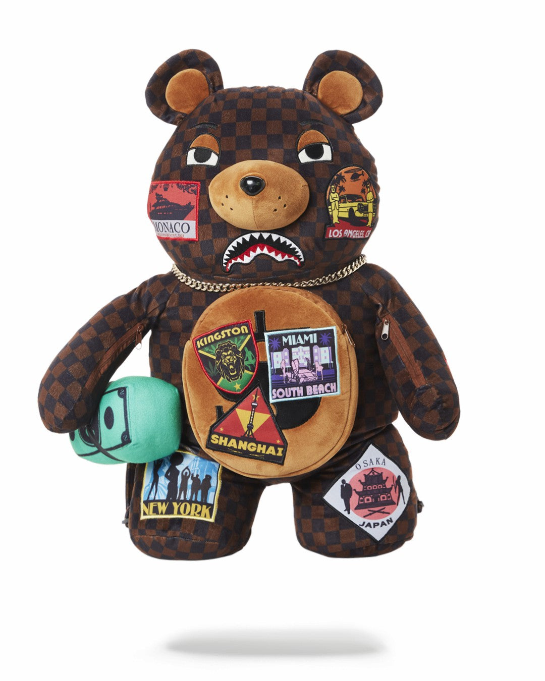 Sprayground - GLOBAL MOGUL MONEYBEAR TEDDYBEAR BACKPACK