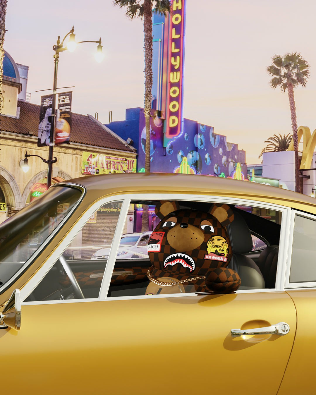 Sprayground - GLOBAL MOGUL MONEYBEAR TEDDYBEAR BACKPACK